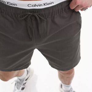 Asos skinny chino shorts with elastic waist in khaki (green)S NWT IN PACKAGING